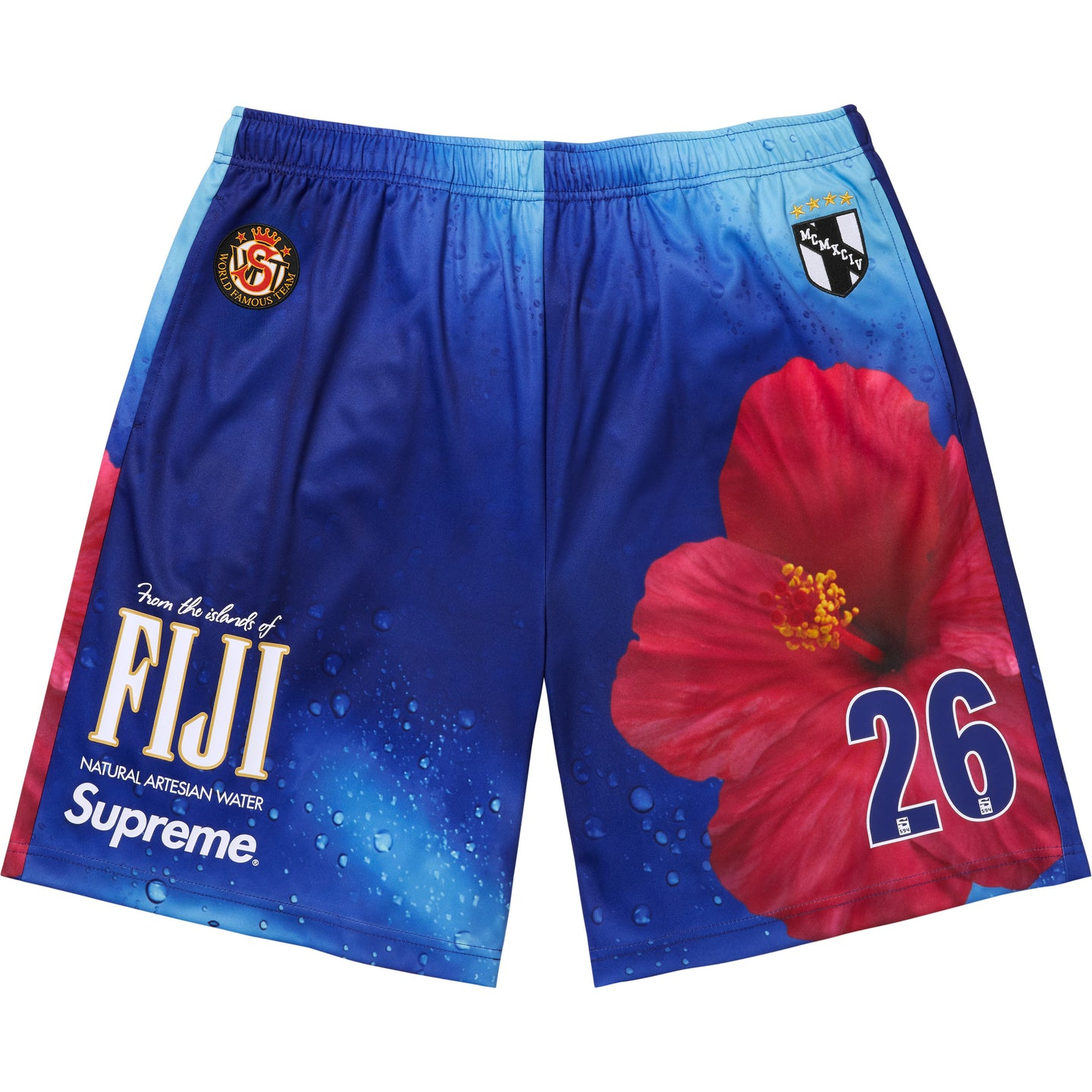 【代購】Supreme x FIJI SS26 WEEK9 Soccer Short Soccer Bottom Unisex SUP-SS26-188