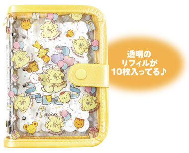 日本 Sanrio Pom Pom Purin 布甸狗 30周年系列 - 貼紙/卡 收藏活頁簿
