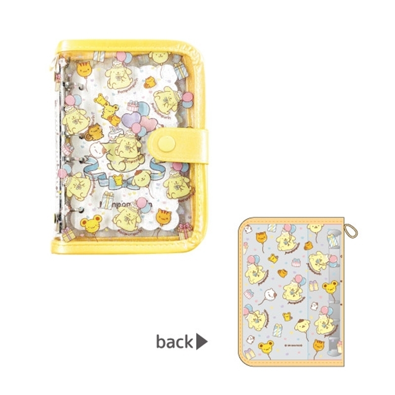 日本 Sanrio Pom Pom Purin 布甸狗 30周年系列 - 貼紙/卡 收藏活頁簿