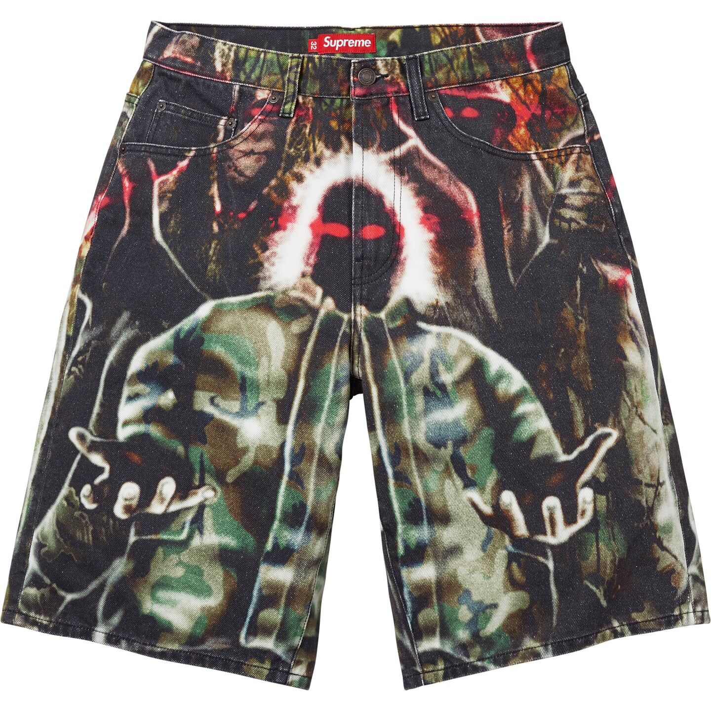 【代購】Supreme SS26 WEEK11 Shadows Baggy Denim Short Denim Shorts Unisex SUP-SS26-215