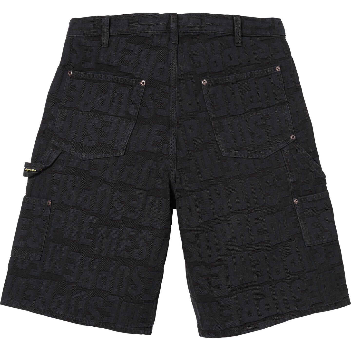 【代購】Supreme SS26 WEEK12 Repeat Jacquard Double Knee Denim Short Denim Shorts Unisex SUP-SS26-265