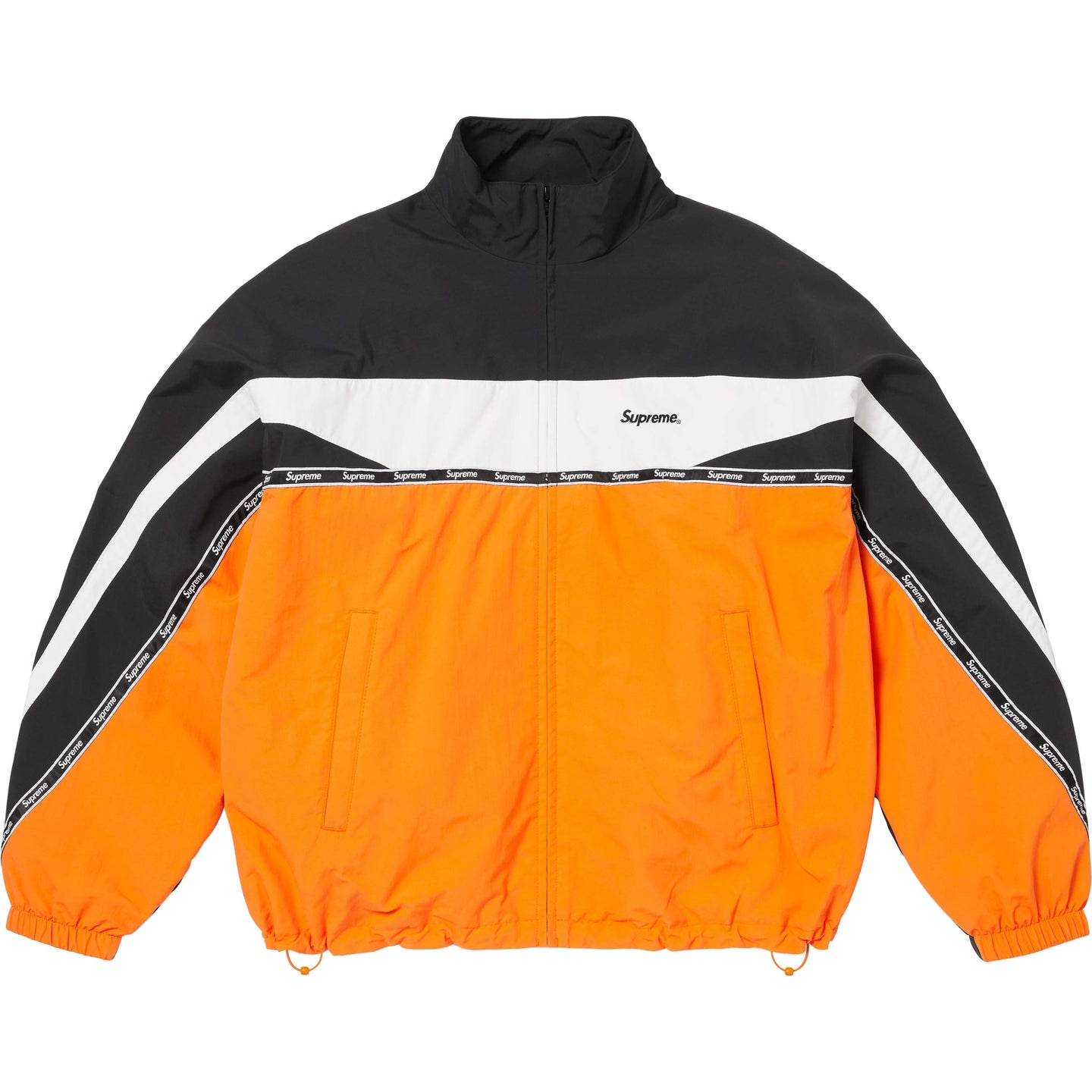 【代購】Supreme SS26 WEEK12 Logo Taping Track Jacket Unisex SUP-SS26-263