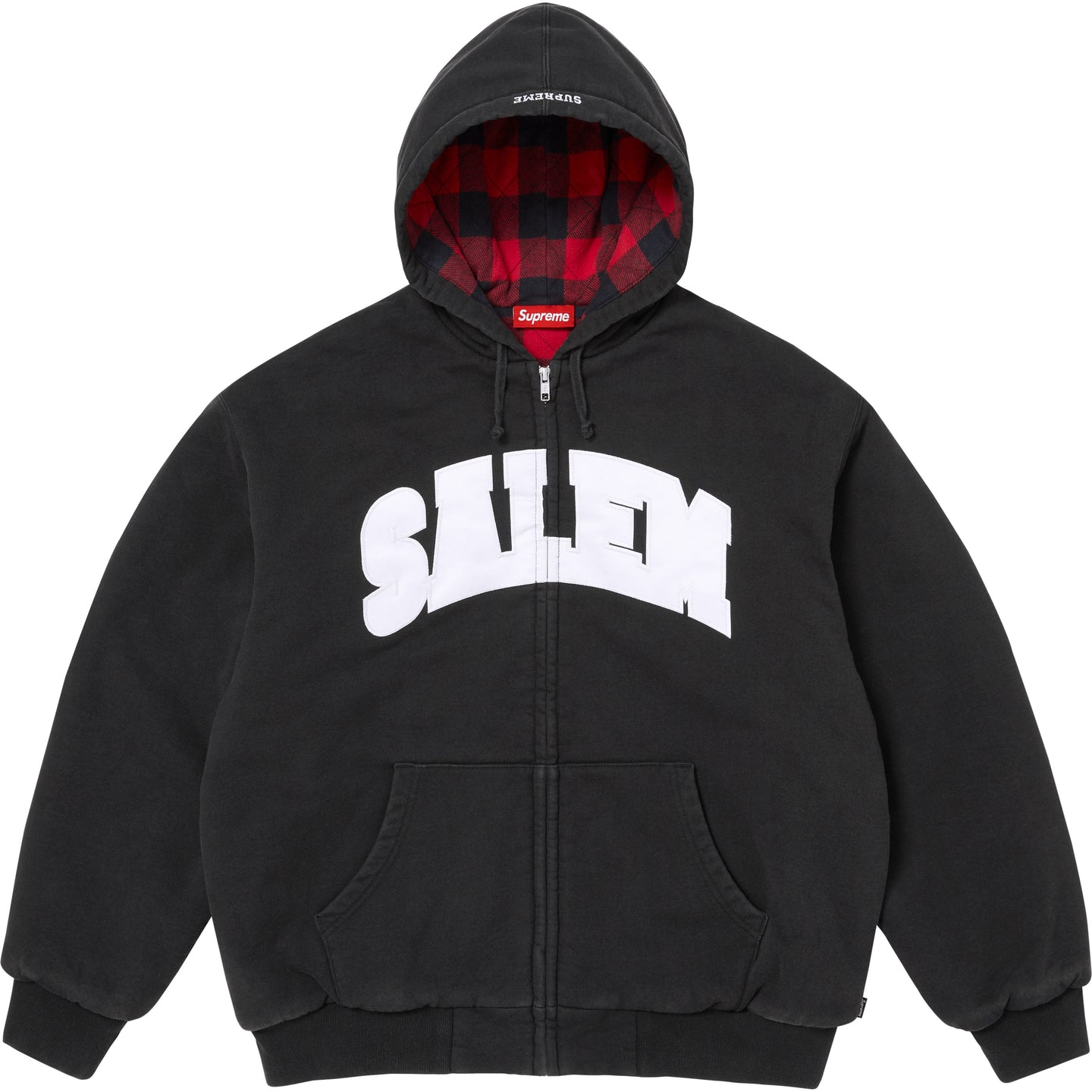 【代購】Supreme x SALEM SS26 WEEK12 Zip Up Hooded Sweatshirt Unisex SUP-SS26-270