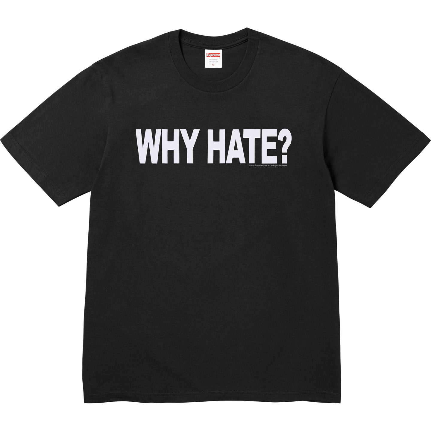 【代購】Supreme SS26 T Shirts Unisex Crew Neck SUP-SS26-348