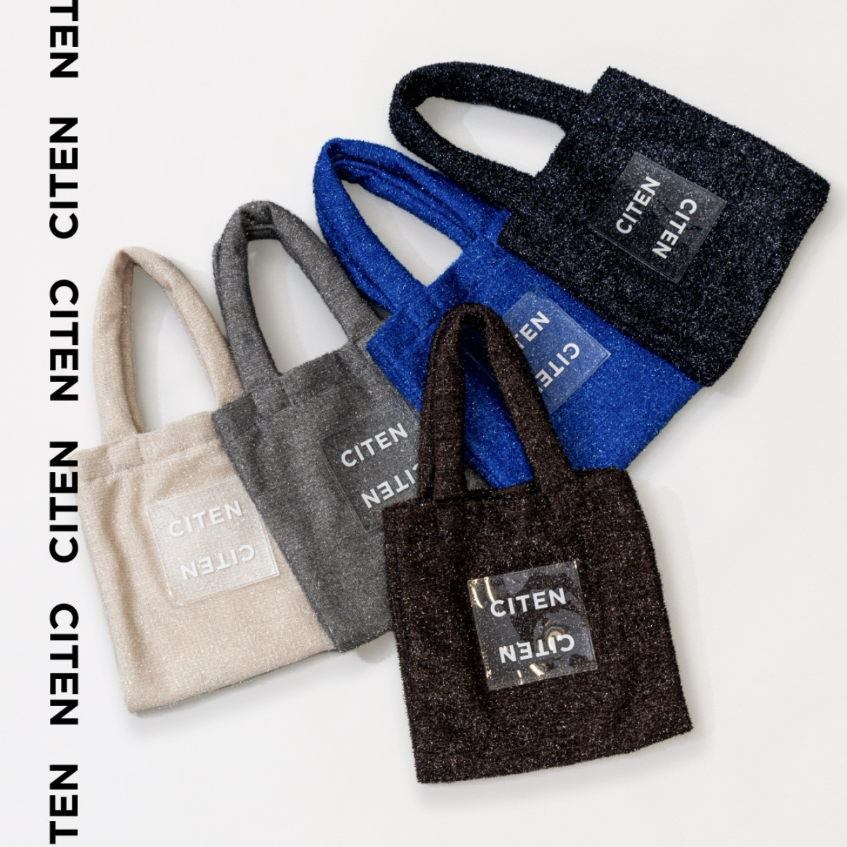 CITEN / Glitter Tote Bag S