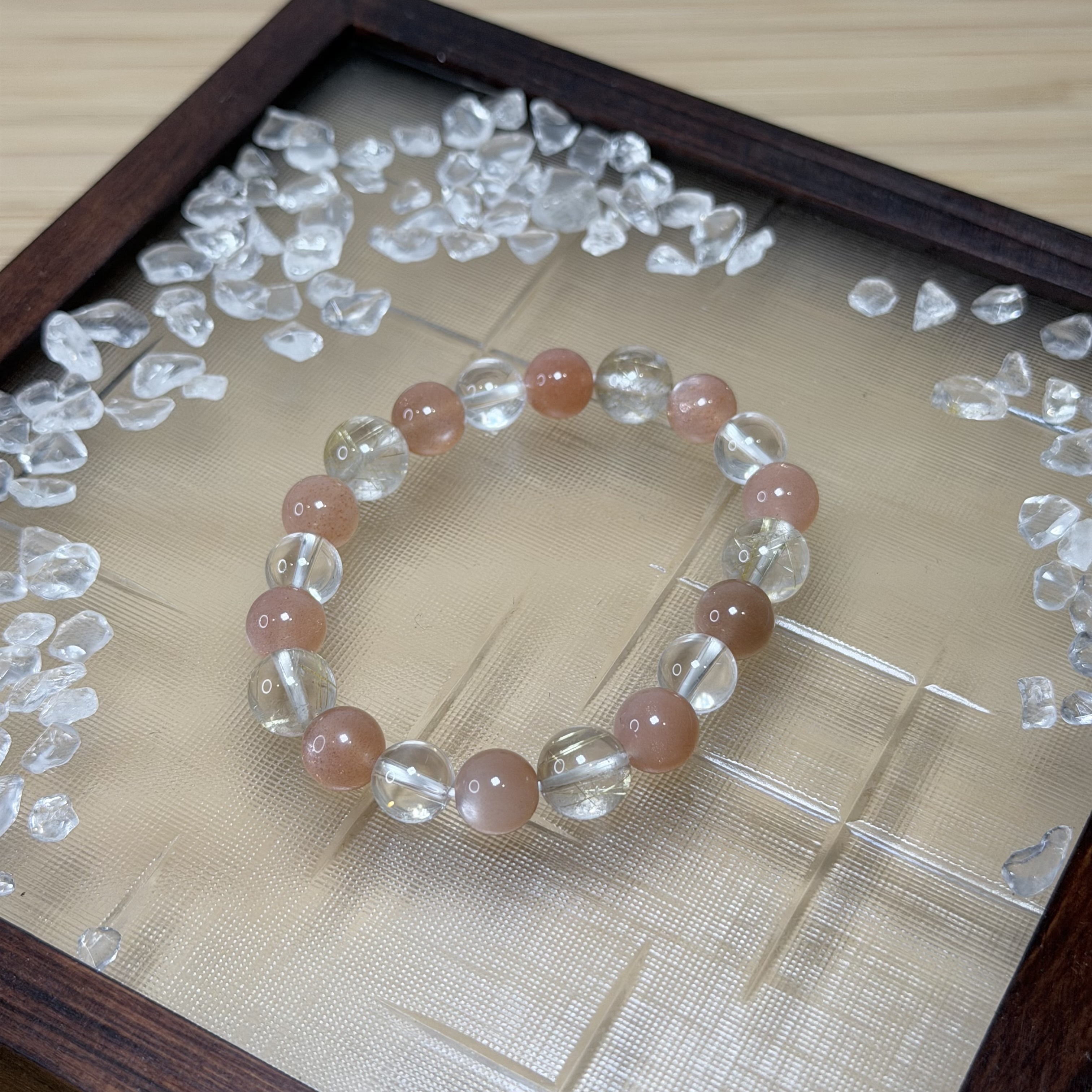 淘金時代｜金髪晶＋太陽石＋白水晶