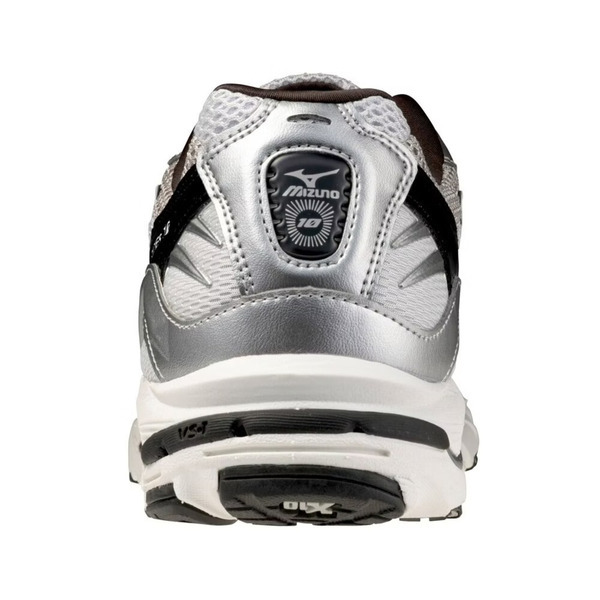 Mizuno 美津濃 Wave Rider 10 D1GA261D06 男 休閒鞋 復古 流行 銀 黑