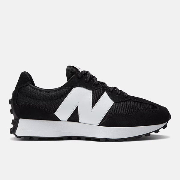 New Balance MS327CBW 男女 休閒鞋 D楦 經典 復古 NB 327 麂皮 百搭 情侶穿搭 黑白