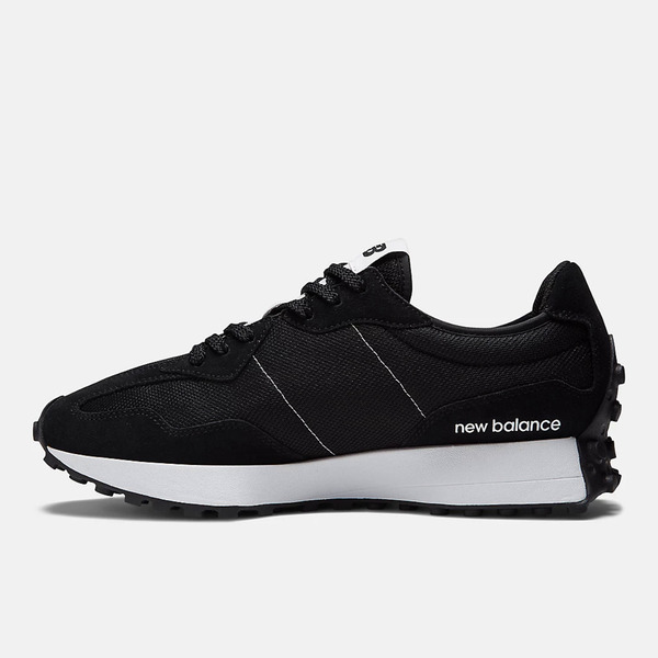 New Balance MS327CBW 男女 休閒鞋 D楦 經典 復古 NB 327 麂皮 百搭 情侶穿搭 黑白