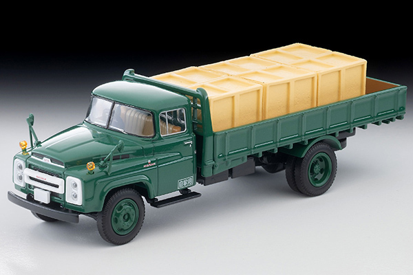 PO-$300 * TOMYTEC * 1:43 LV-221a Nissan 680 Model Truck High-Floor Flatbed (Green)