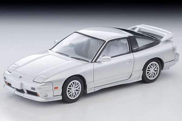 PO-$160 * TOMYTEC * 1:64 LV-N385a 1997 Nissan 180SX Type X (Silver)