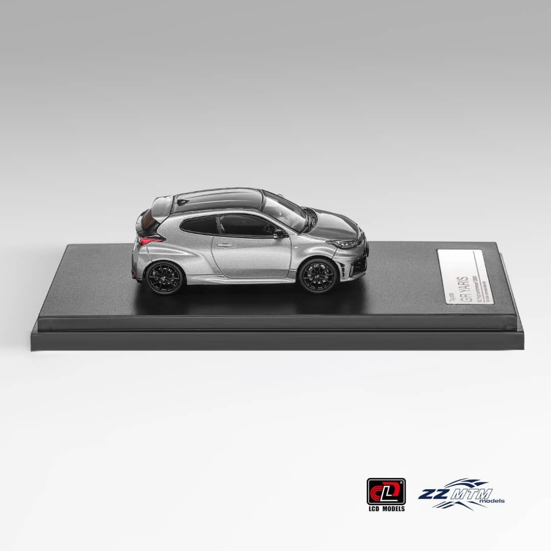PO-$140 * LCD * 1:64 TOYOTA GR YARIS RZ HIGH PERFORMANCE 2024 GREY