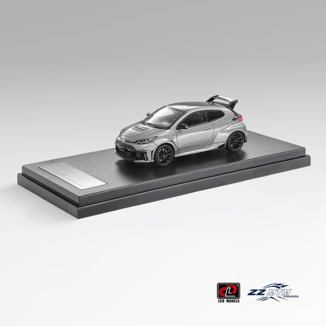 PO-$140 * LCD * 1:64 TOYOTA GR YARIS AERO PERFORMANCE PACKAGE 2025 GREY