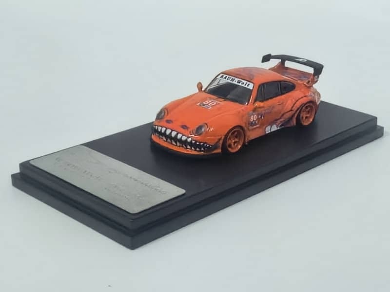 PO-$170 * MODEL COLLECT * 1:64 RWB993 HIGH WING ORANGE DRAGON NO.80