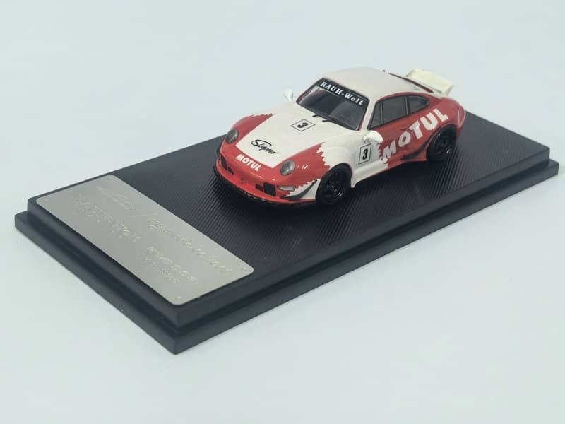 PO-$170 * MODEL COLLECT * 1:64 RWB993 DUCKTAIL WING MOTUL NO.3