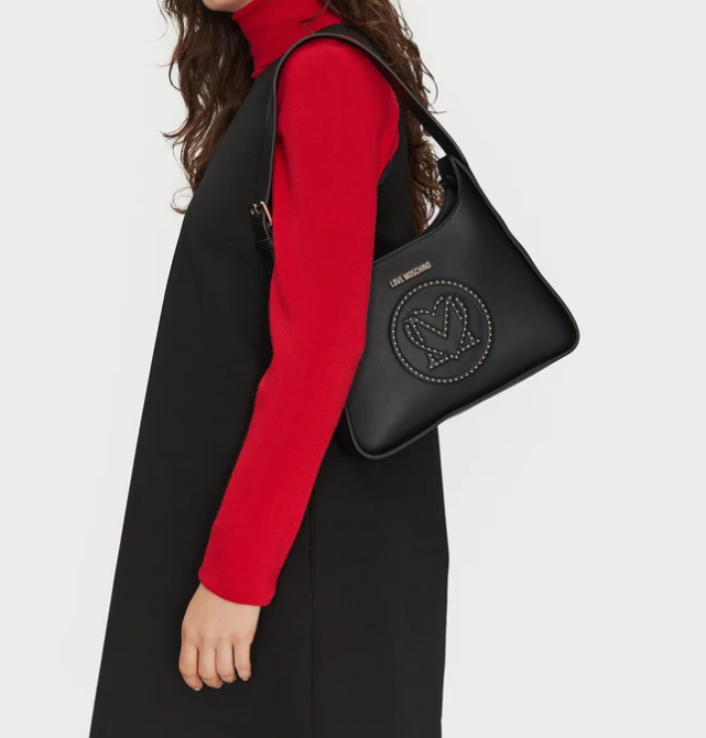 LYS02106 Love Moschino 窩釘logo單肩袋