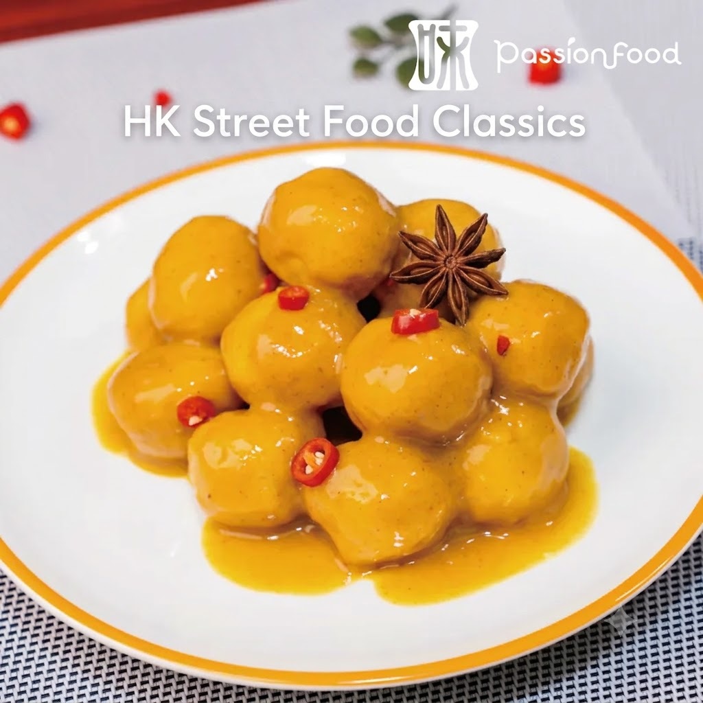Frozen Curry Fishballs