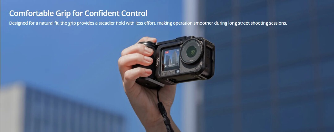 Osmo Action 6 Street Photography Grip Accessory Kit