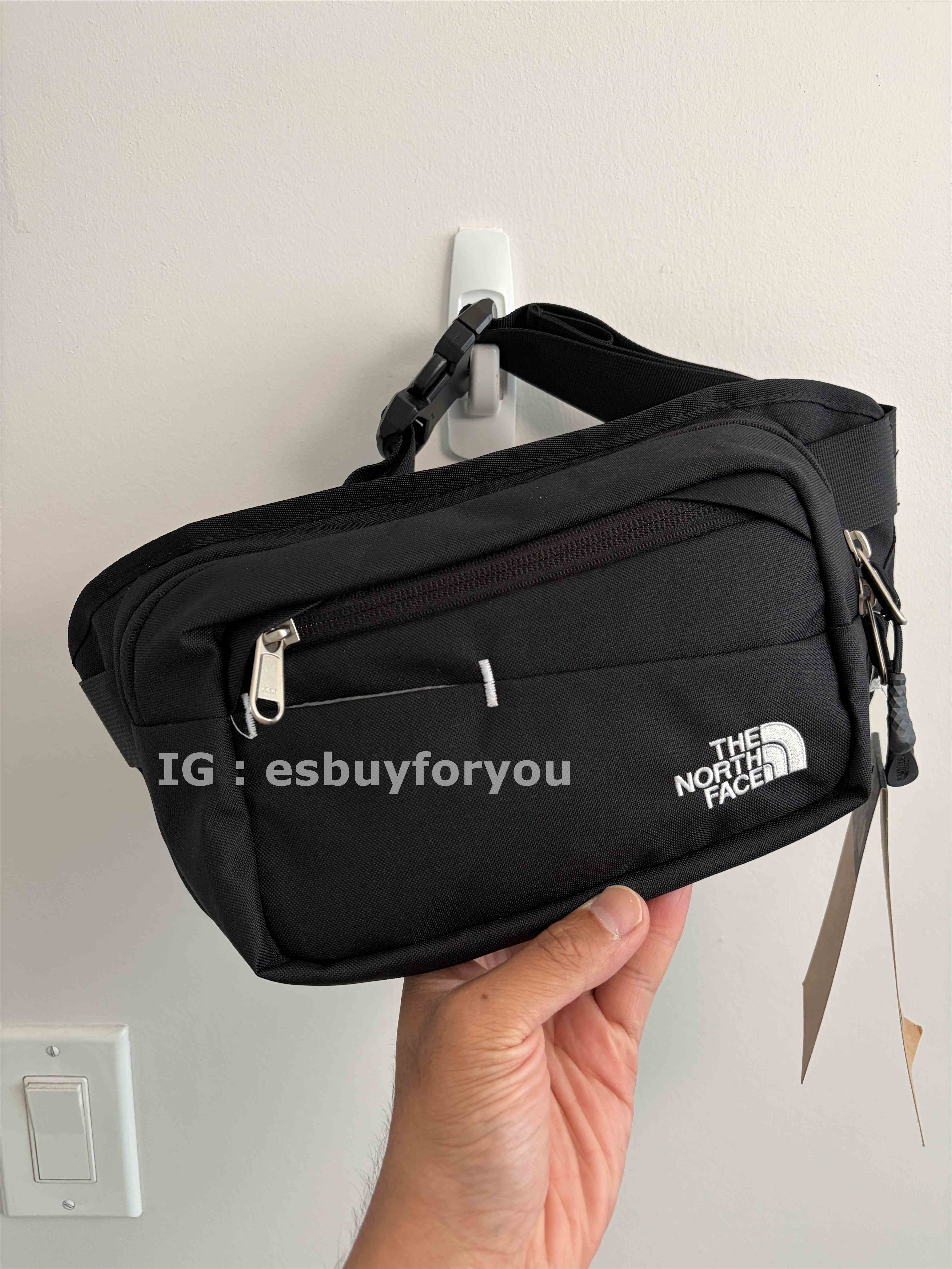 THE NORTH FACE BOZER系列 刺繡標 兩用小腰包 (可斜背)