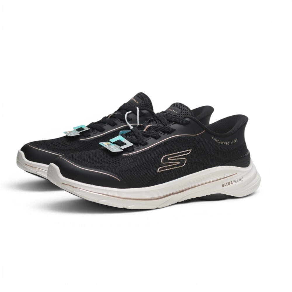 SKECHERS 休閒鞋 GO WALK 8 黑白 寬楦 瞬穿 健走鞋 女 125935WBKRG
