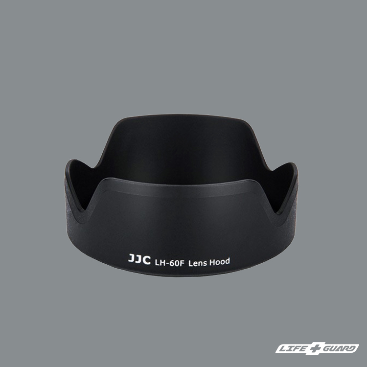 JJC LH-60F Lens hood (CANON RF-S 18-150mm F3.5-6.3 IS STM)