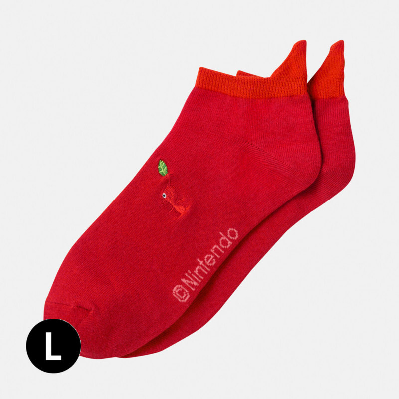 皮克敏 皮克敏短襪 (紅色皮克敏) (25-27cm)