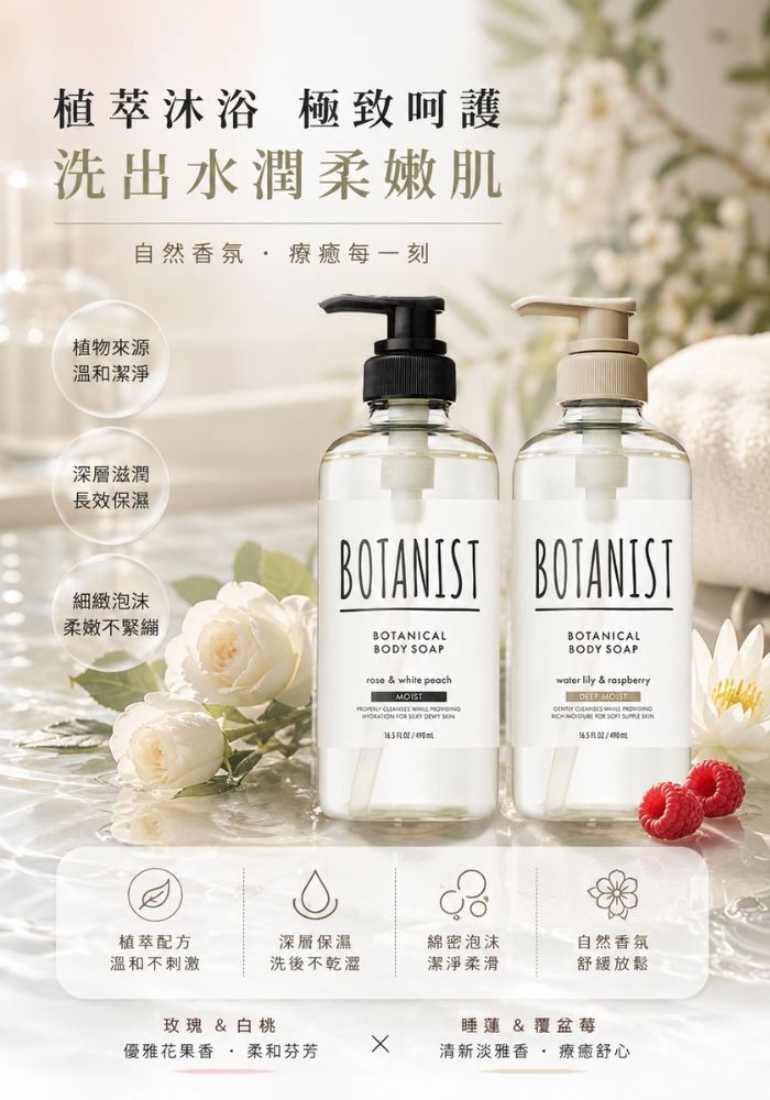 (團購)BOTANIST沐浴乳(08/25到貨)