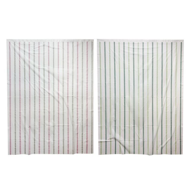 浴簾/彩色條紋 138×180cm