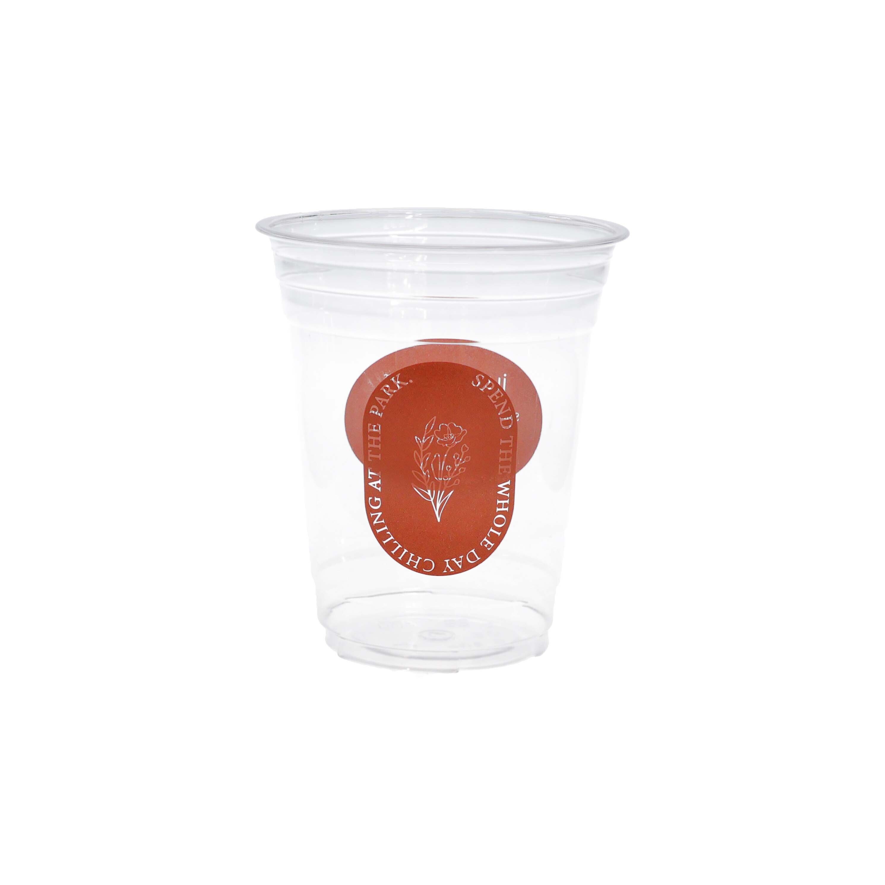 免洗杯/透明 自然風 6入 420ml
