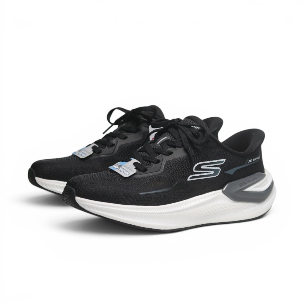 SKECHERS 慢跑鞋 GO RUN CONSISTENT PRO 黑白 支撐 回彈 女 129783BKW