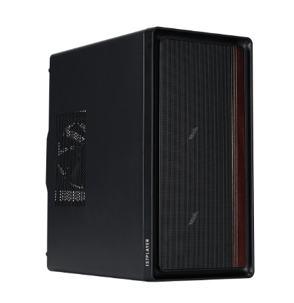 1st Player WD1 M-ATX Case With 3 ARGB Fans (Black/White)