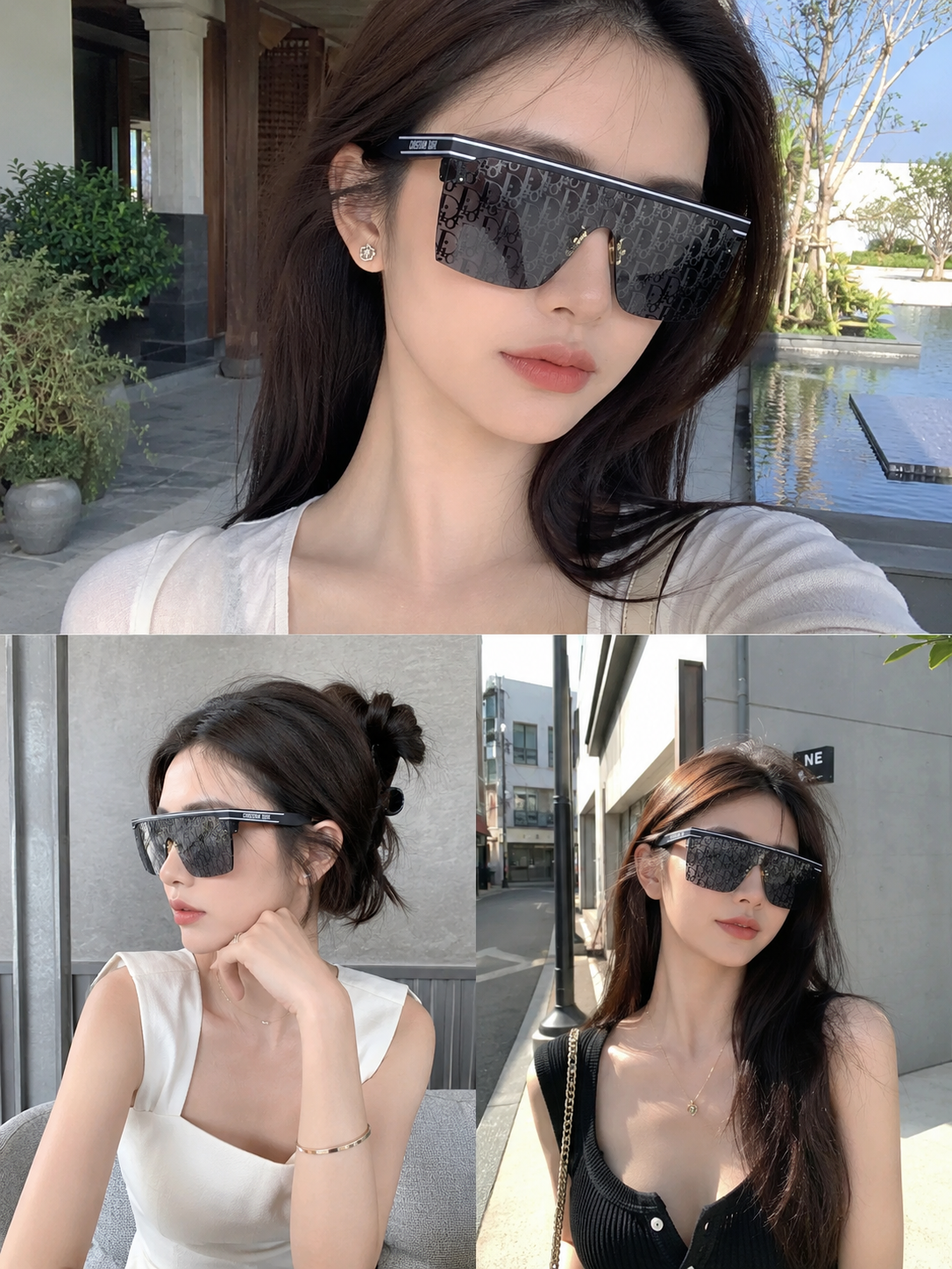 【預購】Dior H0717519 DiorClub M1U 太陽眼鏡(海軍藍)