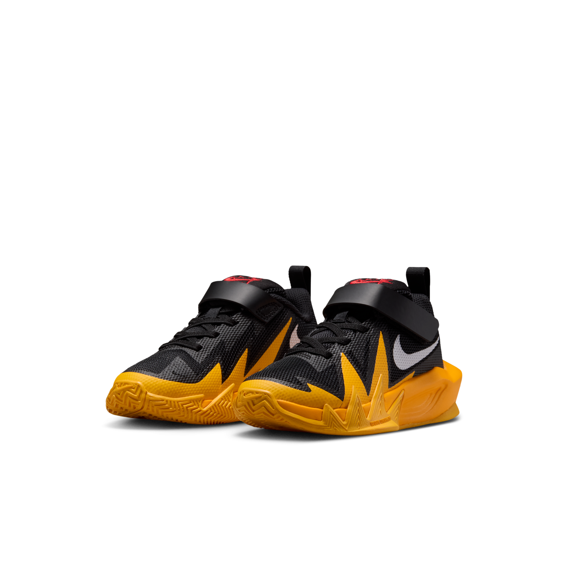中童鞋 NIKE S.T. DYNAMITE PS 黑黃 魔鬼氈 透氣 運動 籃球鞋【IH2307-007】