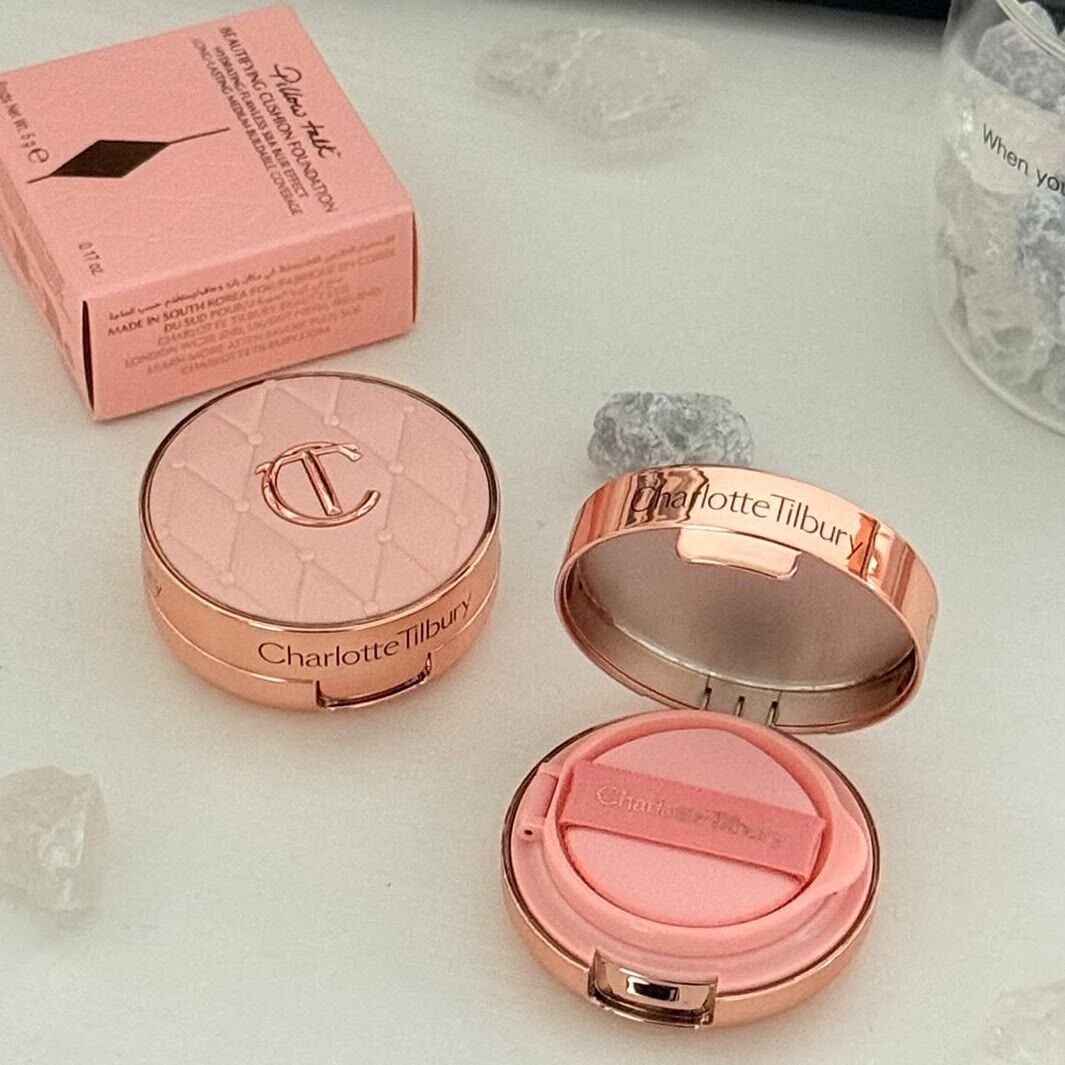 Charlotte Tilbury - Pillow Talk Beautifying Cushion Foundation mini 5g 迷你夢幻柔光粉氣墊   #0.5N / #1N