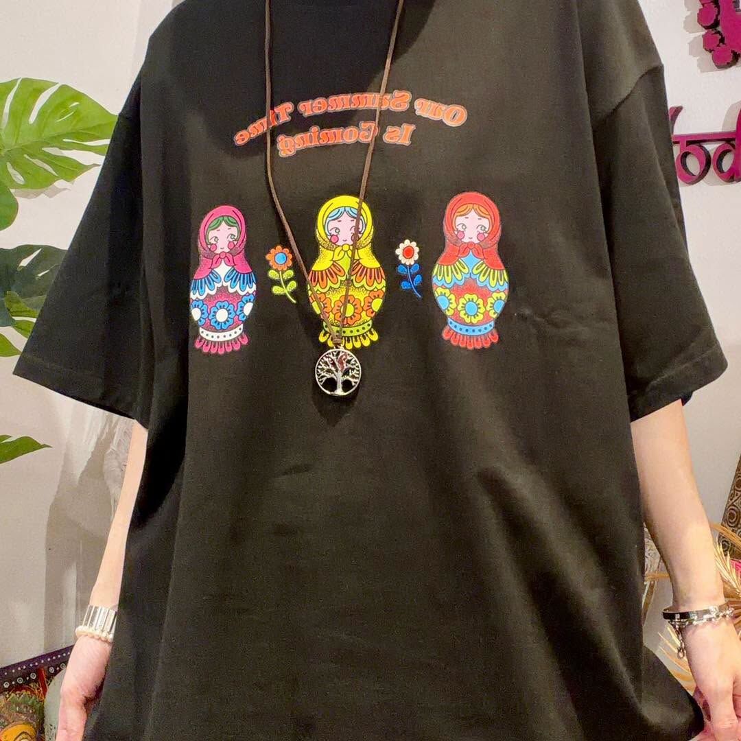Macrame tee MB0068 - black (0720)