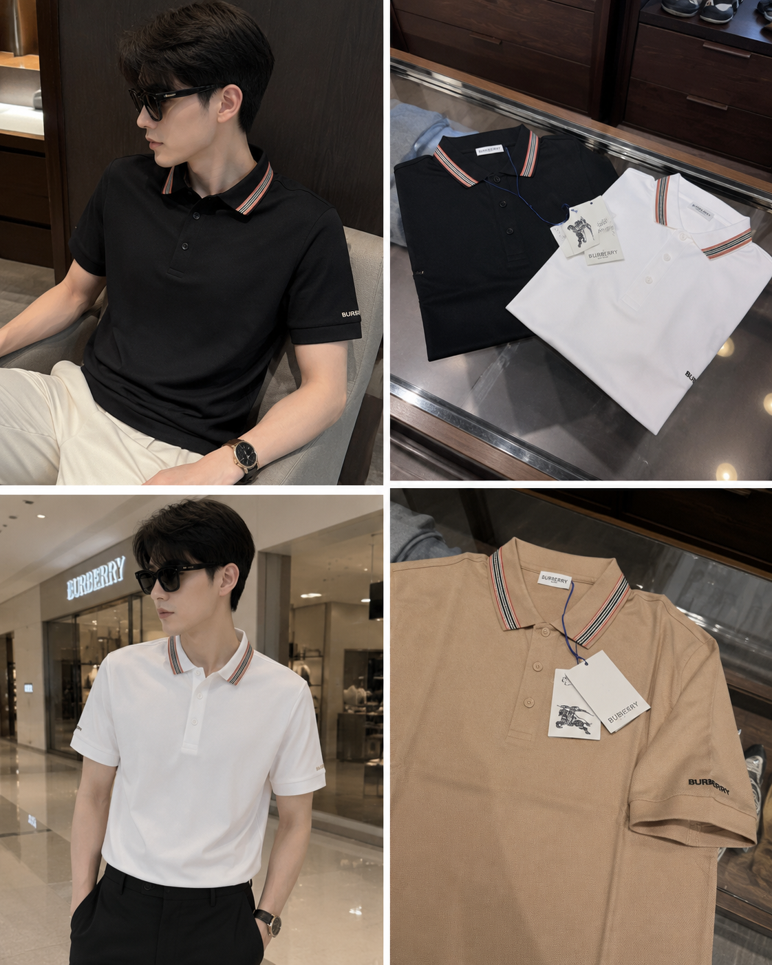 【預購】BURBERRY H0717517 男裝POLO短袖上衣