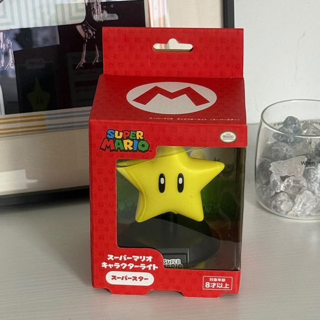 任天堂 - Super Mario 星星造型枱燈 正版