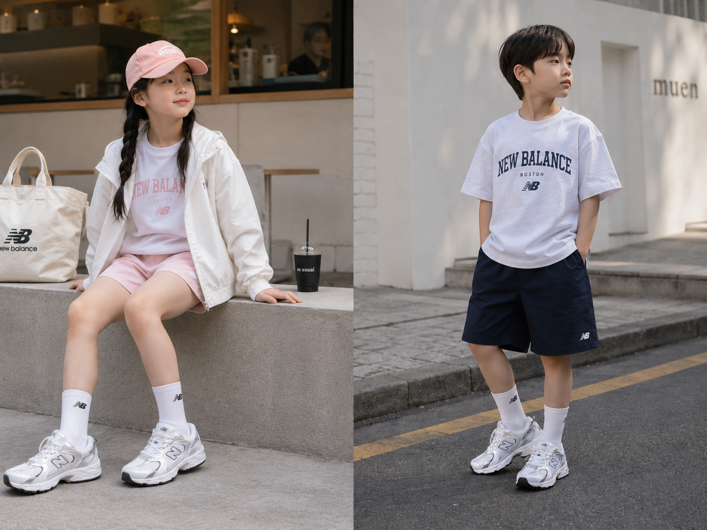 NEW BALANCE 童鞋 NB 530 白銀 網布 復古 中童 PZ530SB1
