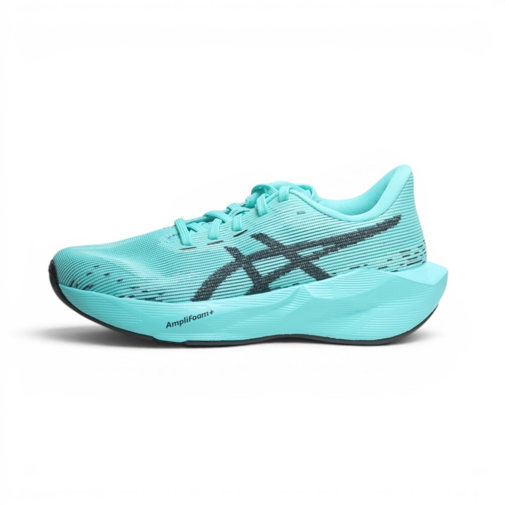 ASICS 慢跑鞋 NOVABLAST 6 GS 湖綠色 彈力型 頂級慢跑鞋 大童 女 1014A396400