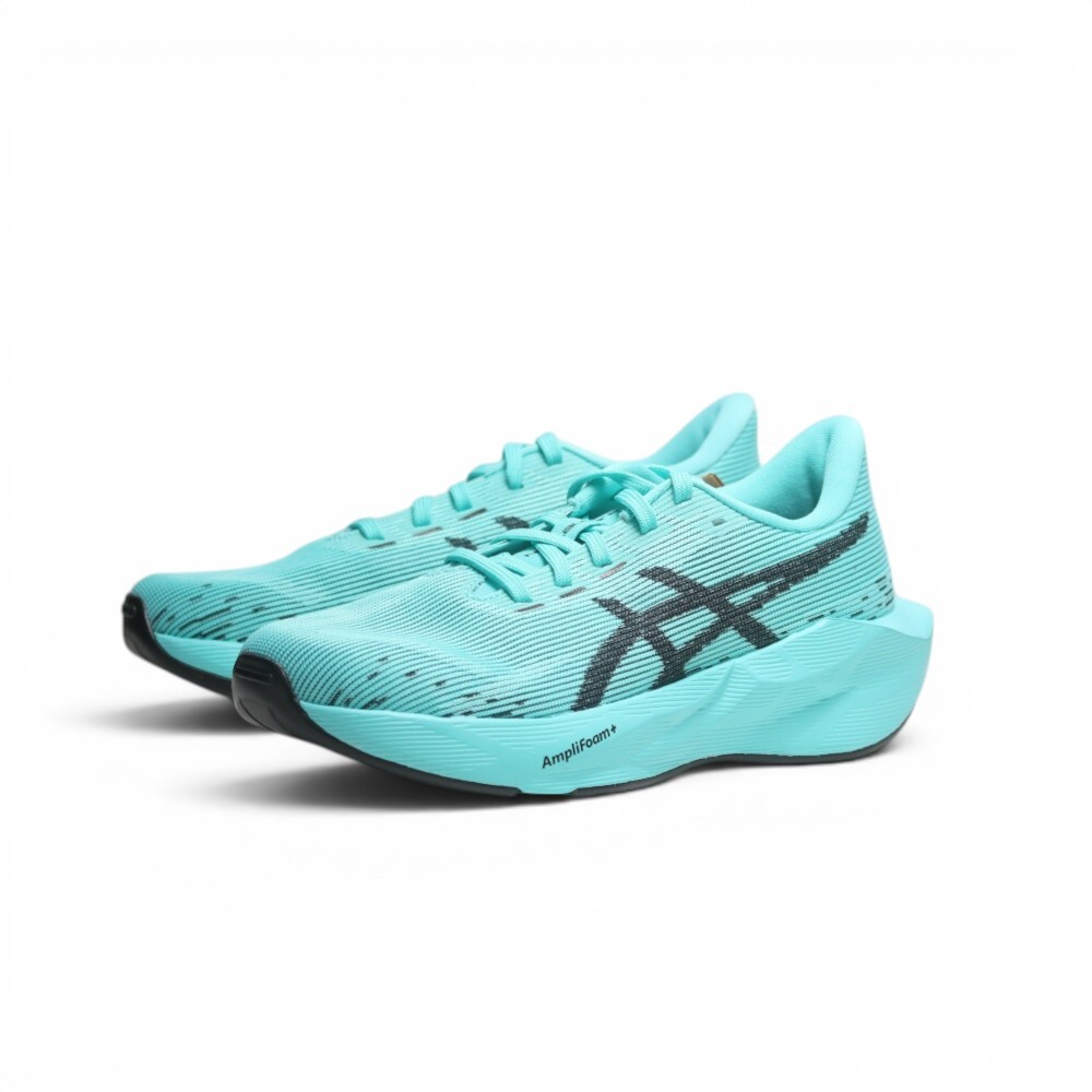 ASICS 慢跑鞋 NOVABLAST 6 GS 湖綠色 彈力型 頂級慢跑鞋 大童 女 1014A396400