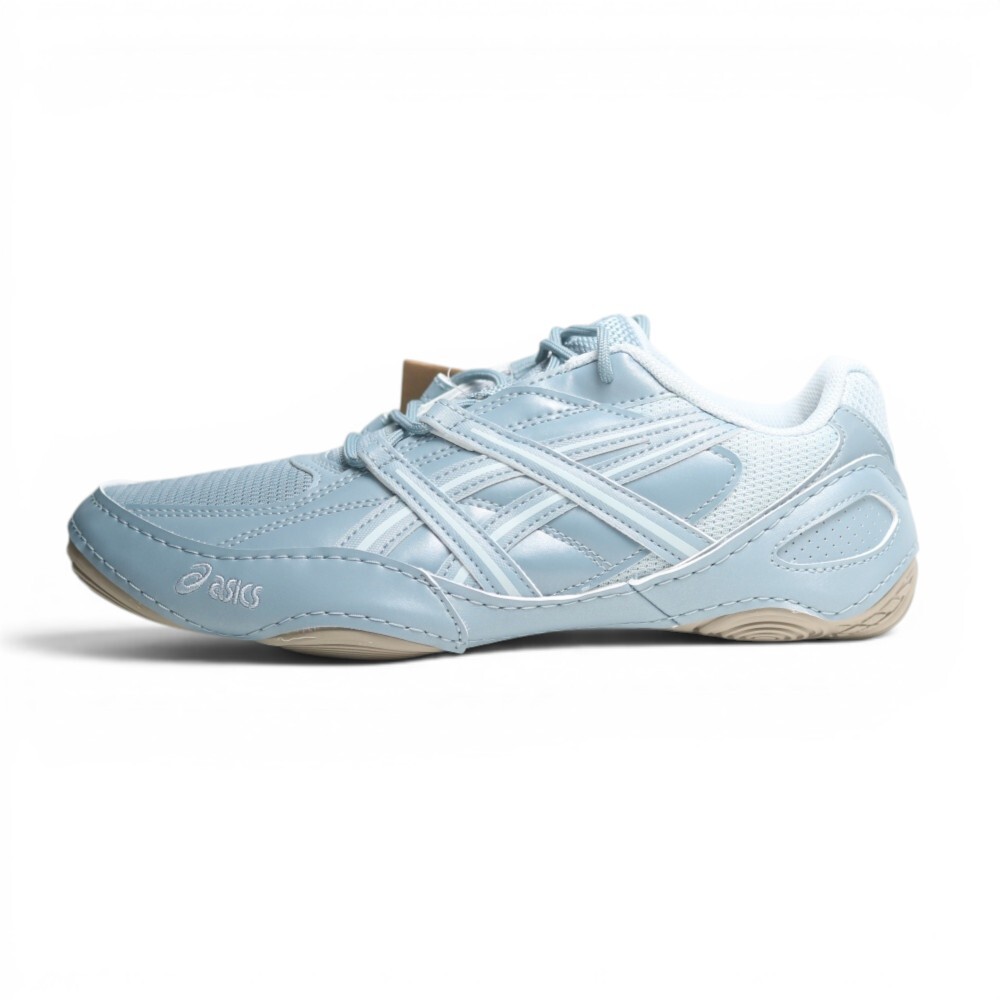 ASICS 休閒鞋 HYPERSYNC 冰河藍 薄底 復古鞋 女 1203A879400