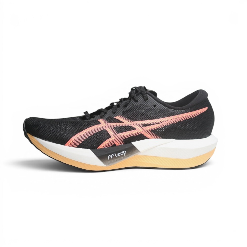 ASICS 慢跑鞋 MAGIC SPEED 5 黑橘 炭粄 輕量跑鞋 男女 1013A183002