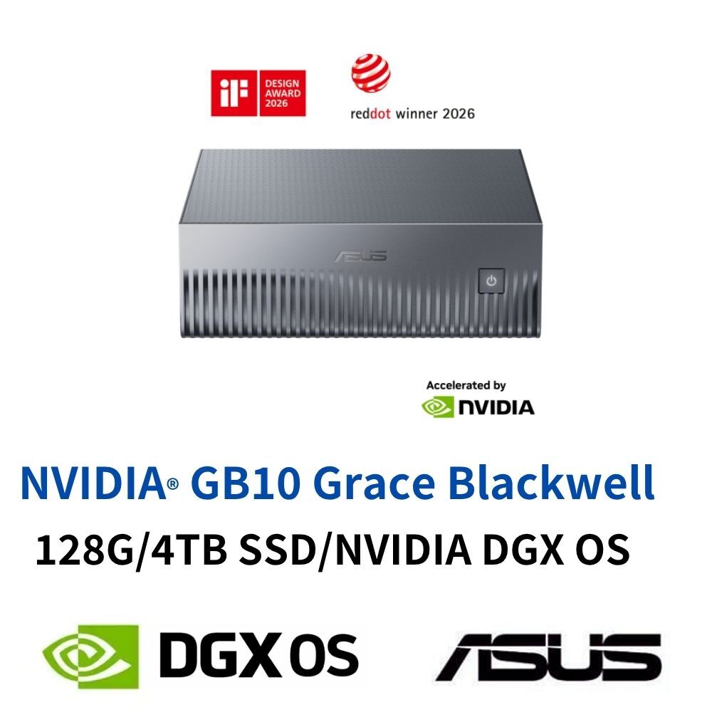 華碩 ASUS Ascent GX10 AI 超級電腦 GB10/128G/4TB/DGX OS (90MS0371-M000J0)