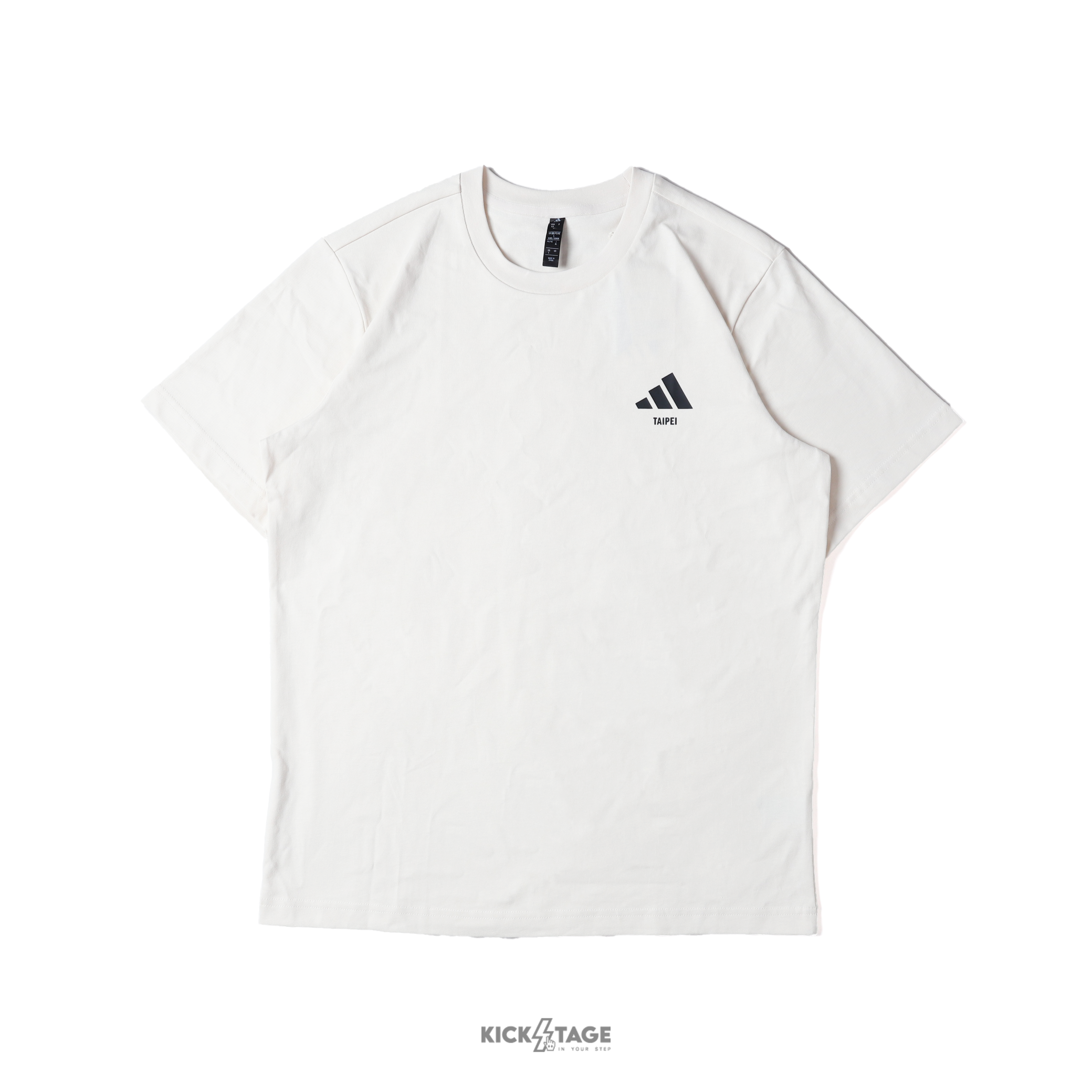 男女款 ADIDAS TAIPEI TEE 黑色 米白 台北 珍奶 會員載具 印花 短T【LE1254/LE1255】ADLP