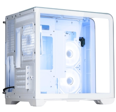 1st Player RT5 M-ATX Case with 3 ARGB Fans (White)