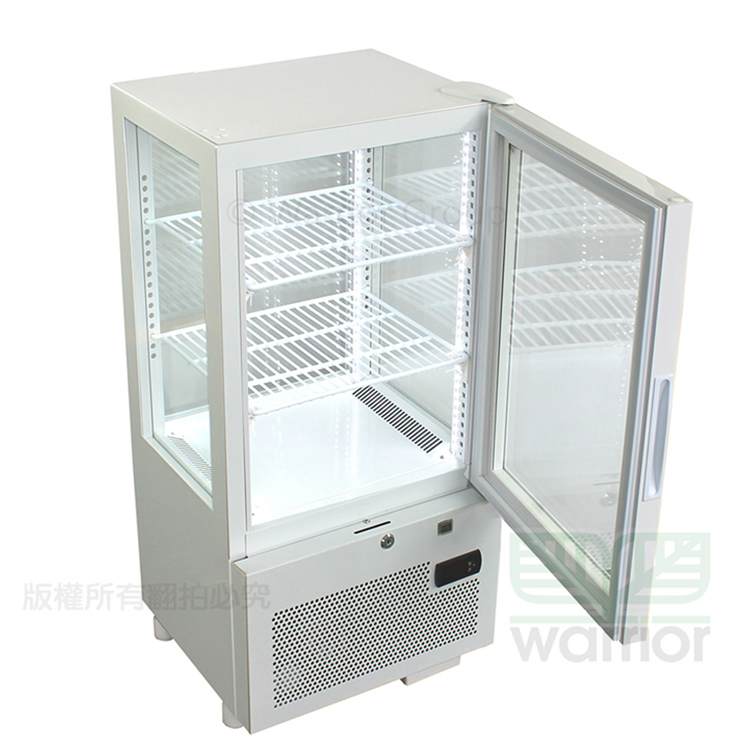 Warrior 樺利 58L 直立四面玻璃 單開門冷熱櫃(SC/SH-58F)