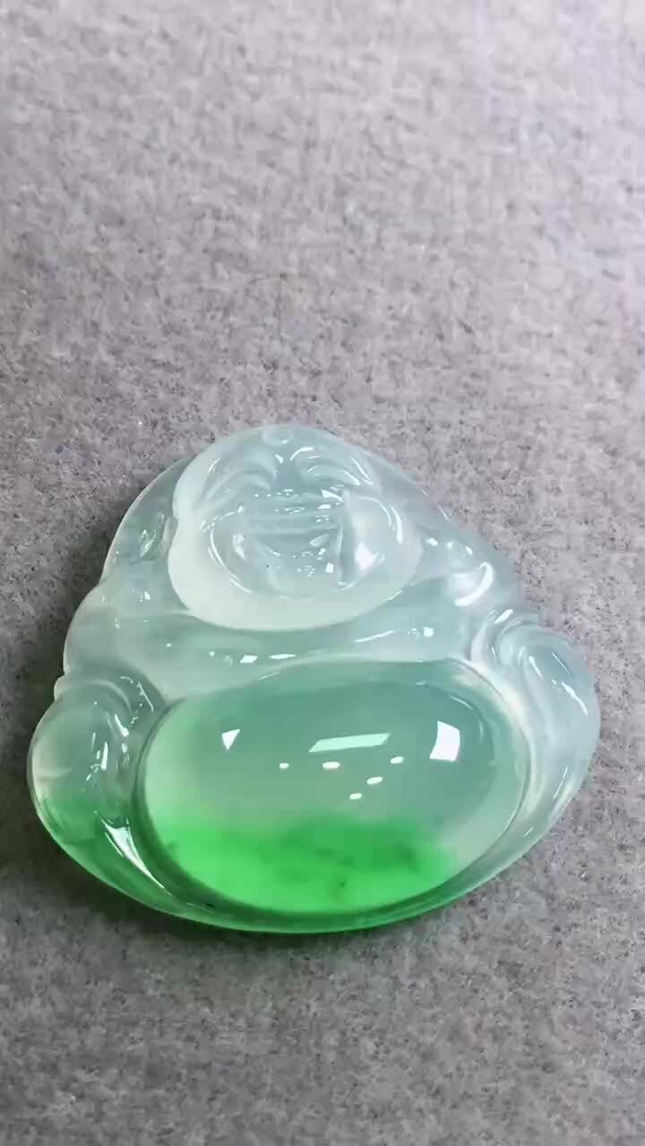 翡翠佛公,天然翡翠A玉, 緬甸玉, Jade, Jadeite