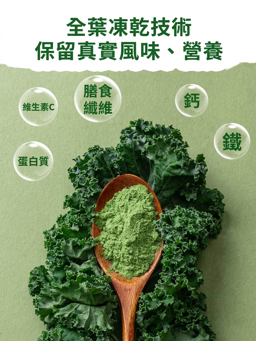 羽衣甘藍粉 (1套20條：環保裝)
