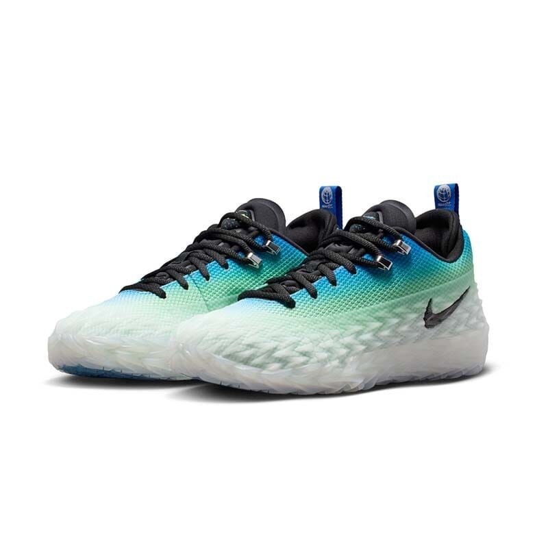 NIKE 籃球鞋 S.T. CHARGE EP 藍綠白 實戰鞋 男 IW1897-101