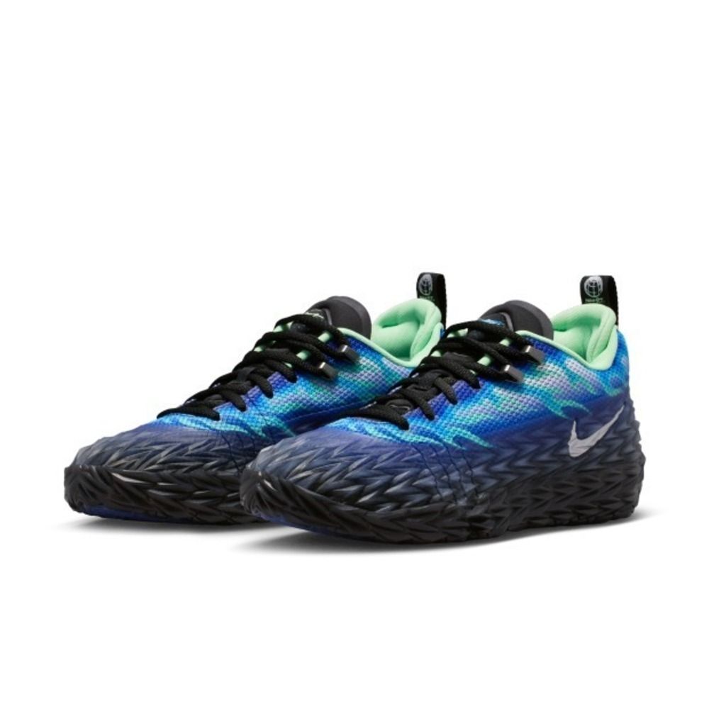 NIKE 籃球鞋 S.T. CHARGE EP 黑藍綠 實戰鞋 男 IW1897-400